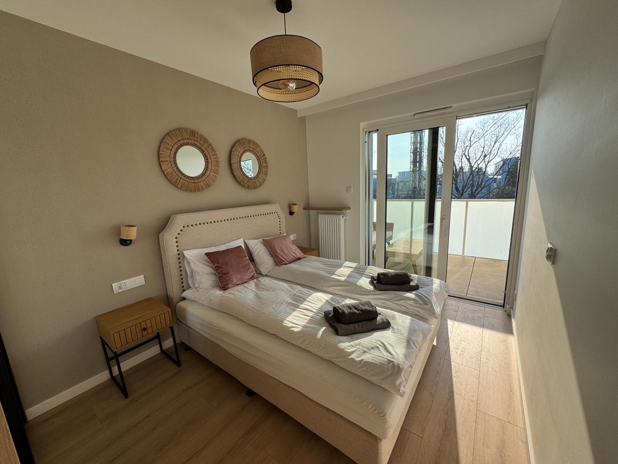 Apartment 4summer Golden Dune - Parking, Przestronne Mieszkanie 50m2, Caly Do Dyspozycji, Duzy Taras Z Pieknym Zachodem Slonca Parkplatz, Geraeumige Mit 50 M2, Ganzes Zur Verfuegung, Grosse Terrasse Mit Wunderschoenem Sonnenunterga